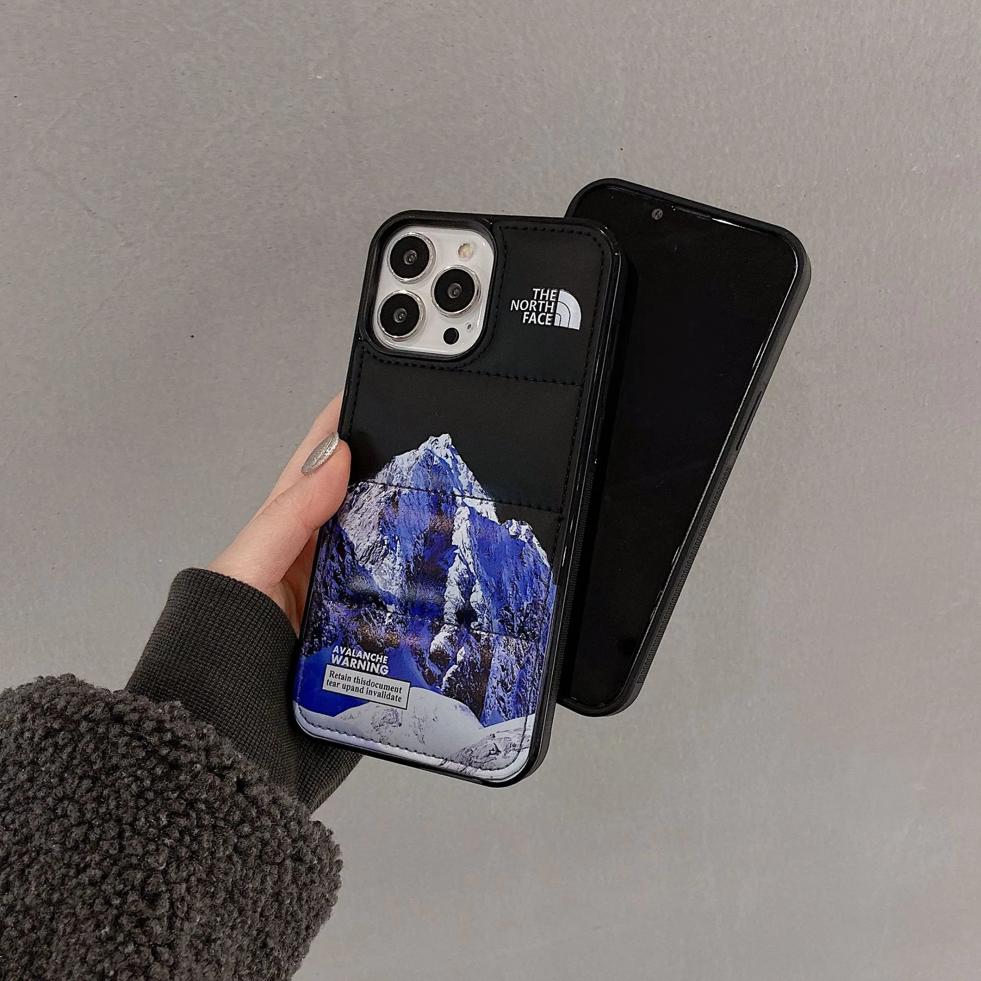 3D Goose Down NF Jacket iphone Case