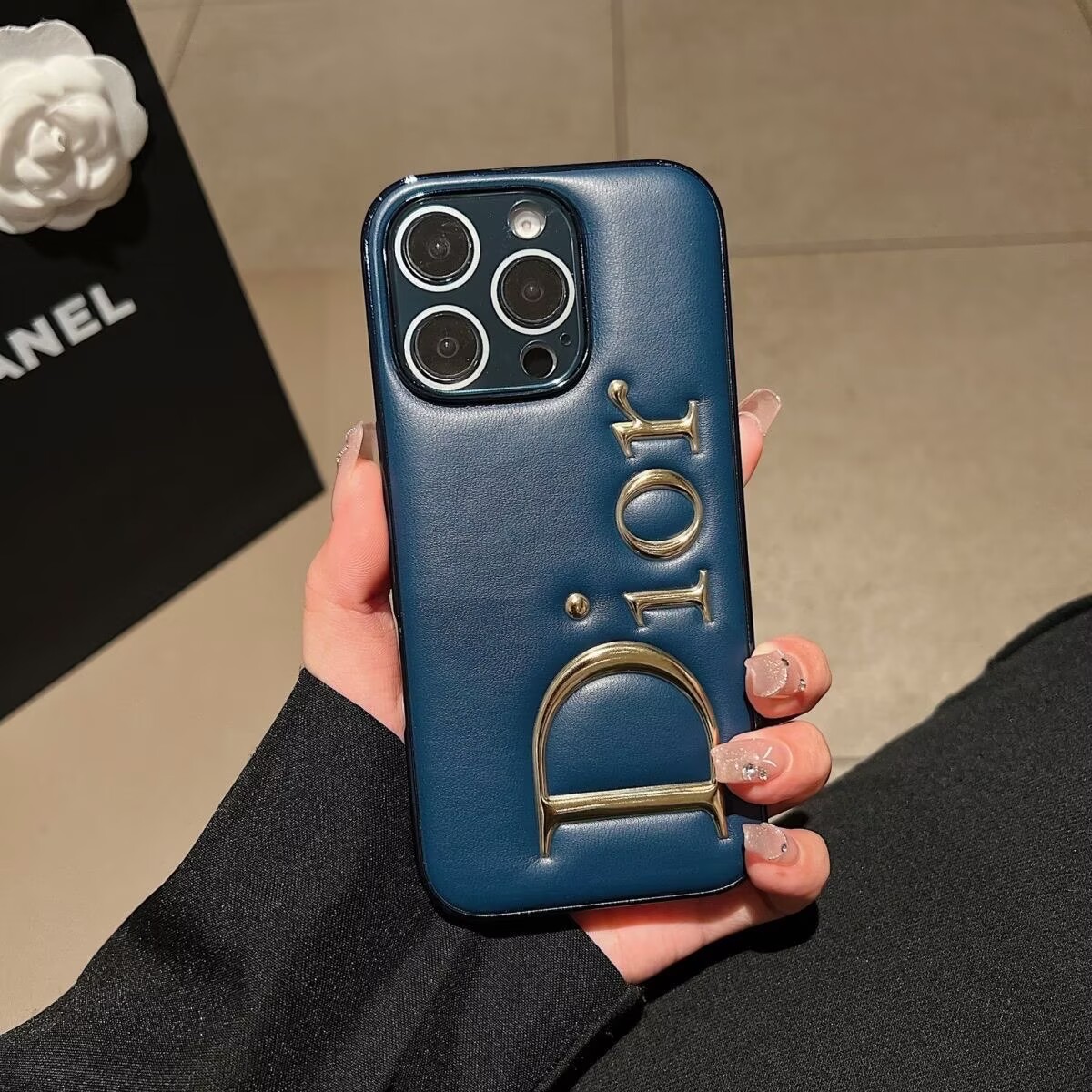 Dior Leather iPhone Case