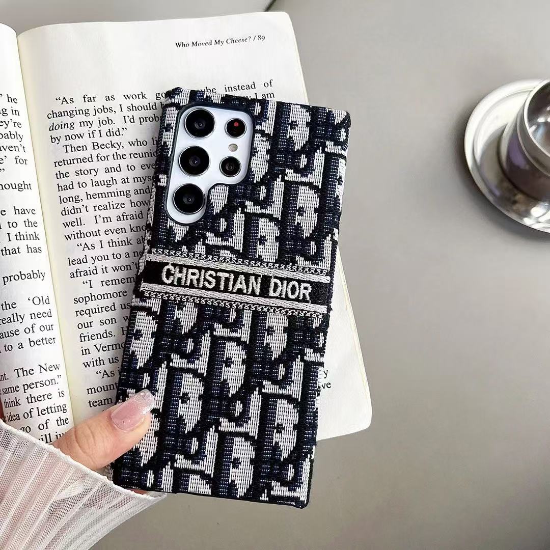 Stylish Canvas CD Samsung Case