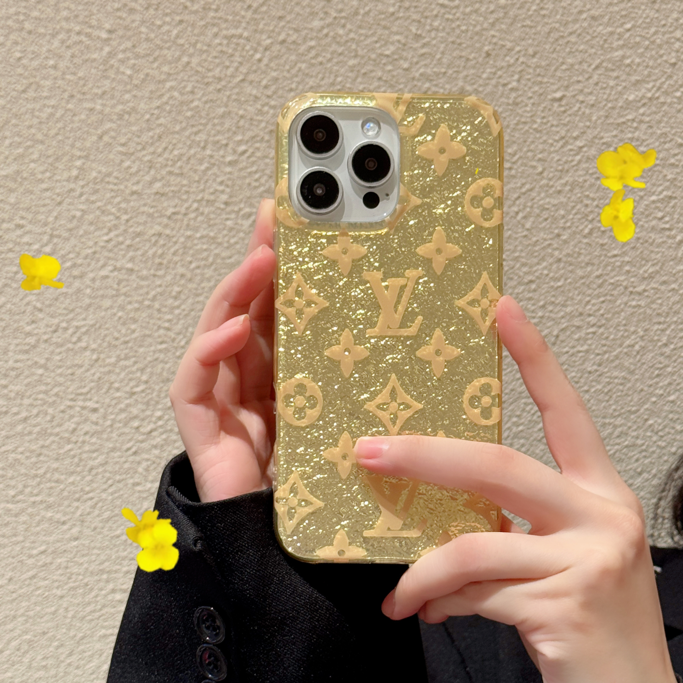 Louis Vuitton Vintage  iPhone Case-Youthful Shining Shell