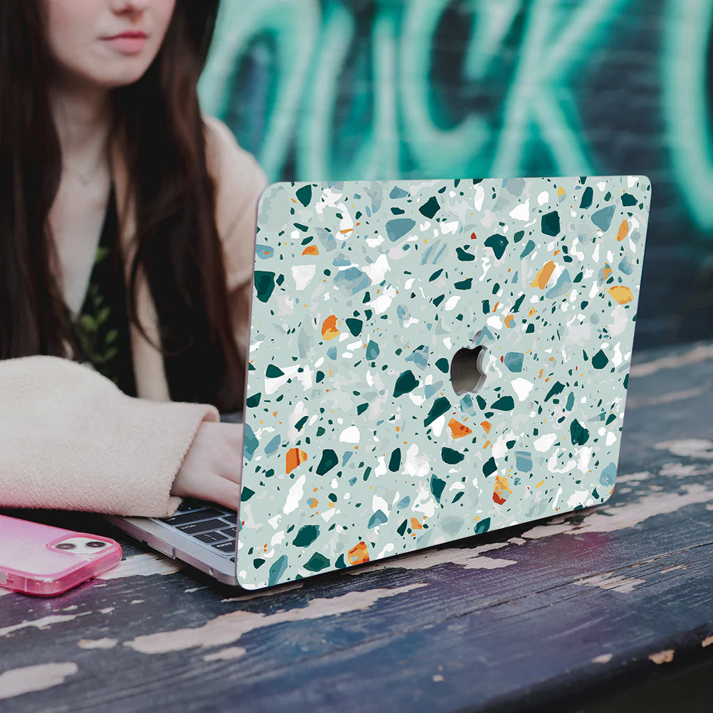 Cyan Porcelain Macbook Case-BELKCASE