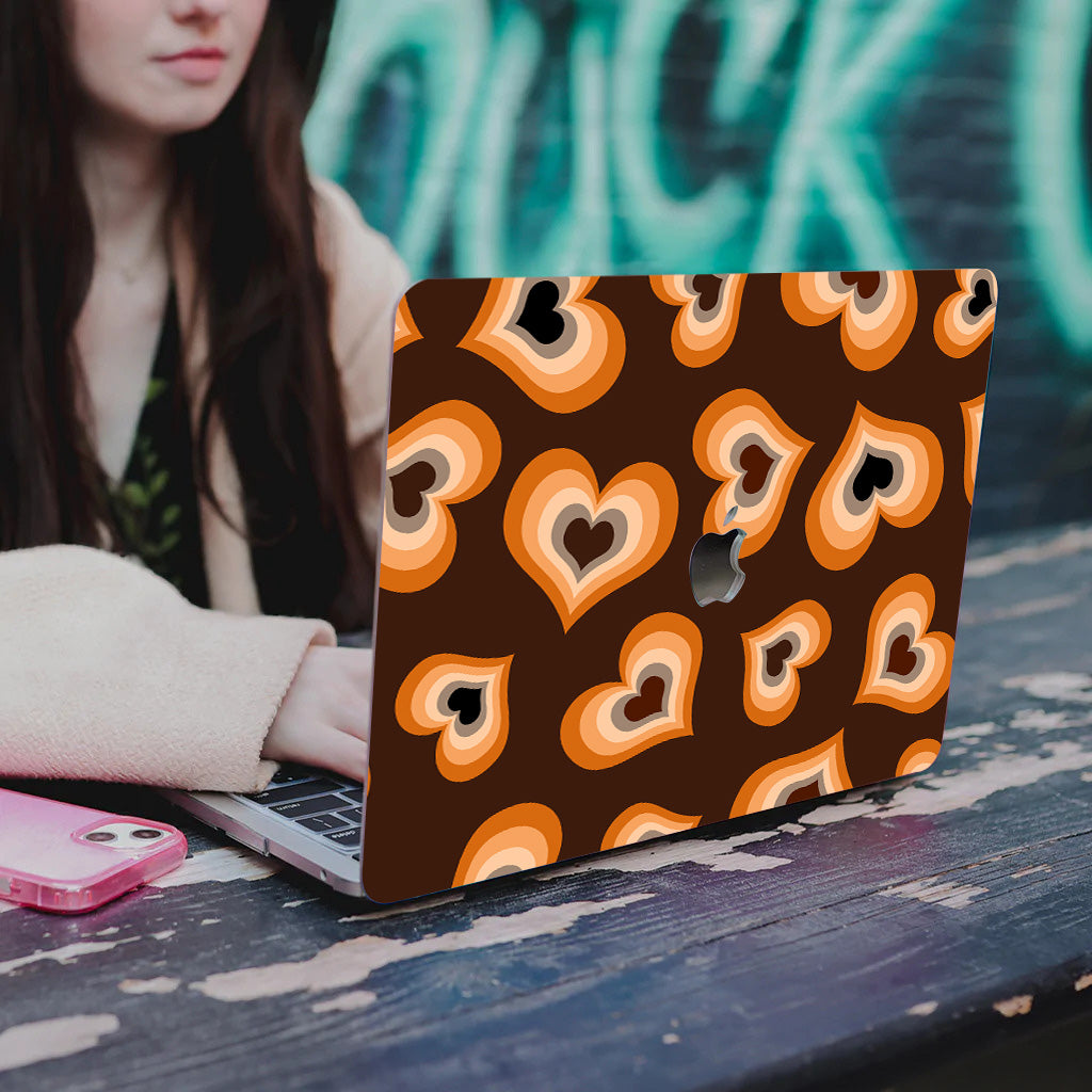 Chocolate Heart Macbook Case-BELKCASE