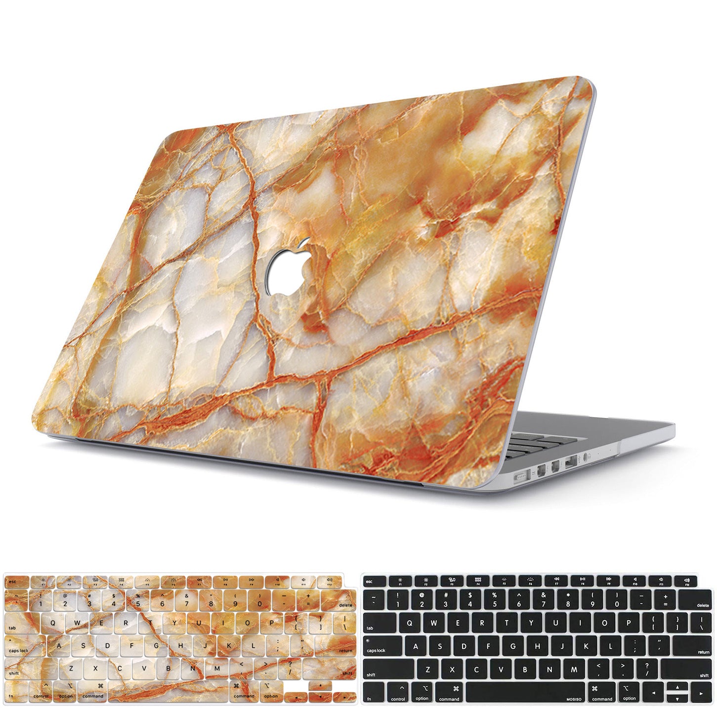 Orange Age Traces Macbook Case-BELKCASE