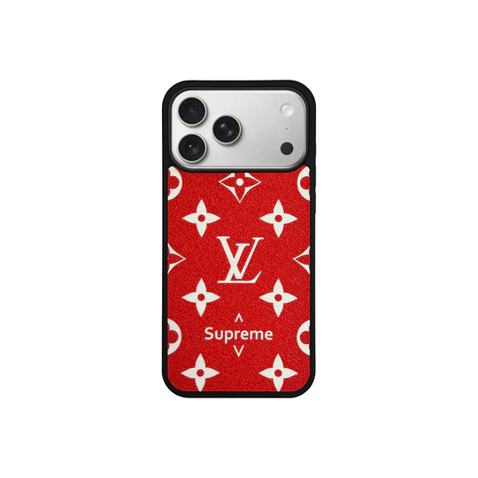 Louis Vuitton Leather iPhone Case Monogram Vintage