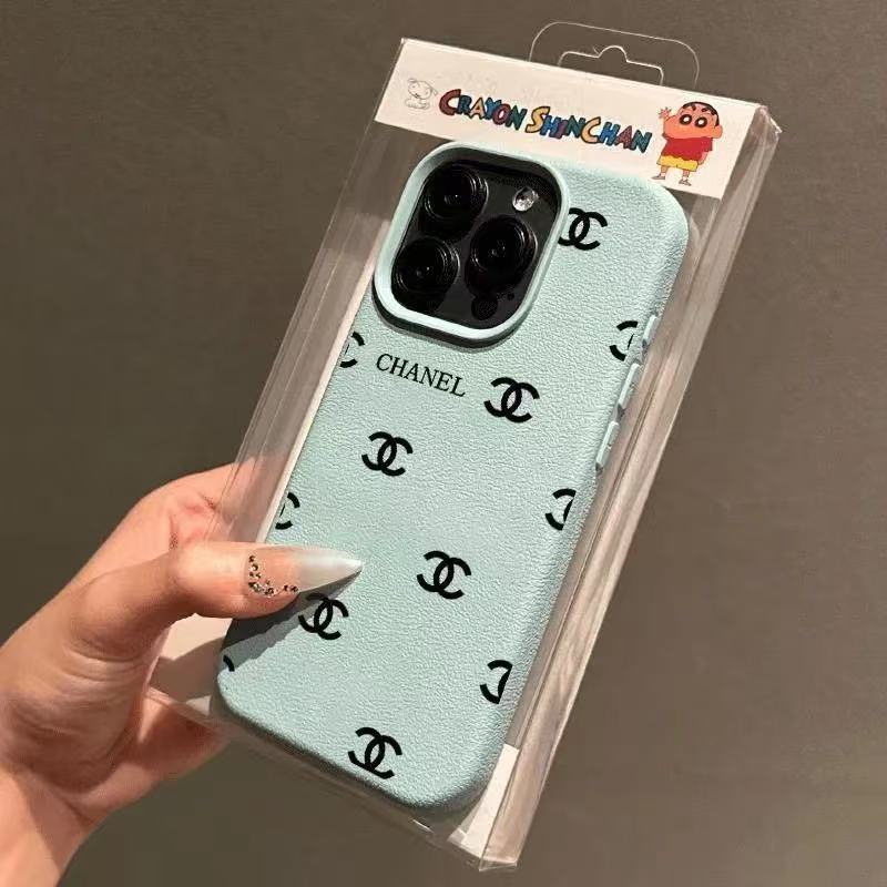 Simple leather iPhone Case