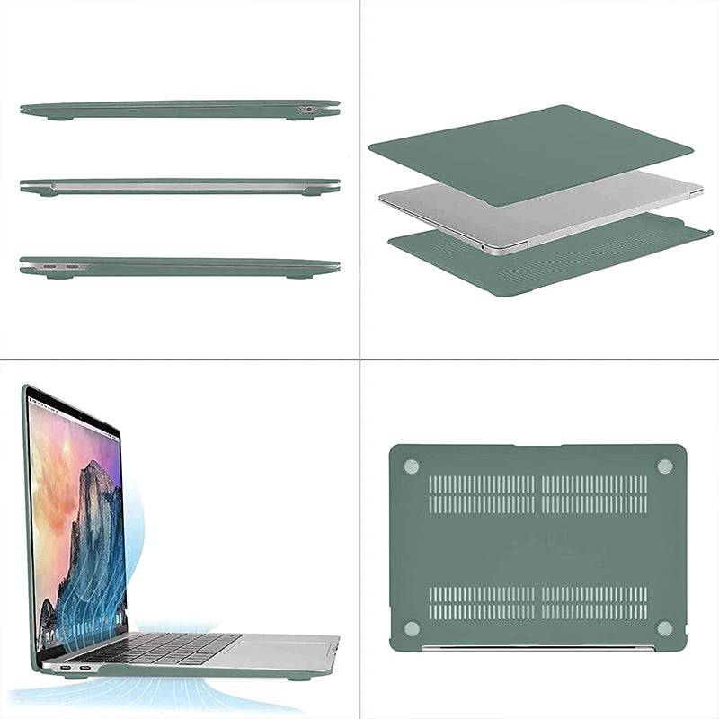 Frosted Light Green | Macbook case customizable-BELKCASE