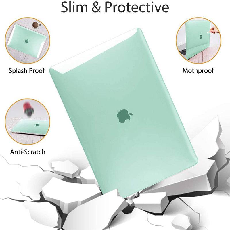 Transparent green  | Macbook case customizable-BELKCASE