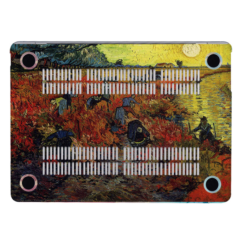 Van Gogh''Red Vineyard'' Macbook Case-BELKCASE