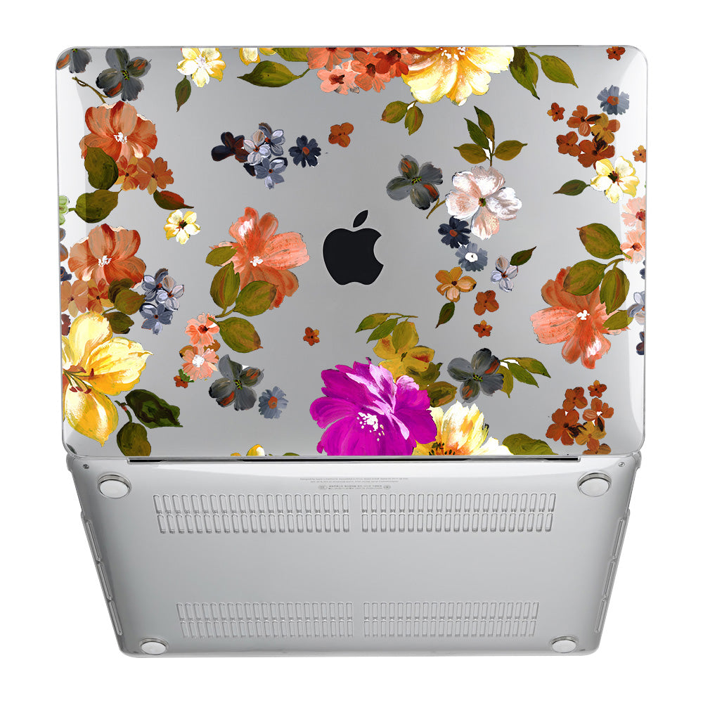 Delicate Flowers Macbook case-BELKCASE