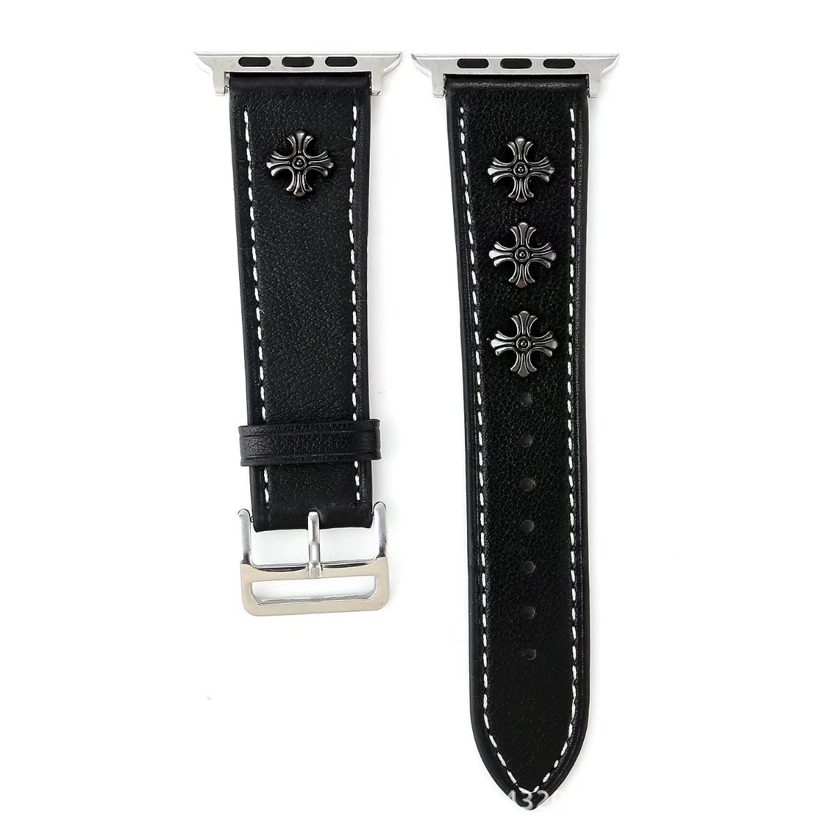 luxury leather CH Apple Watch Bands