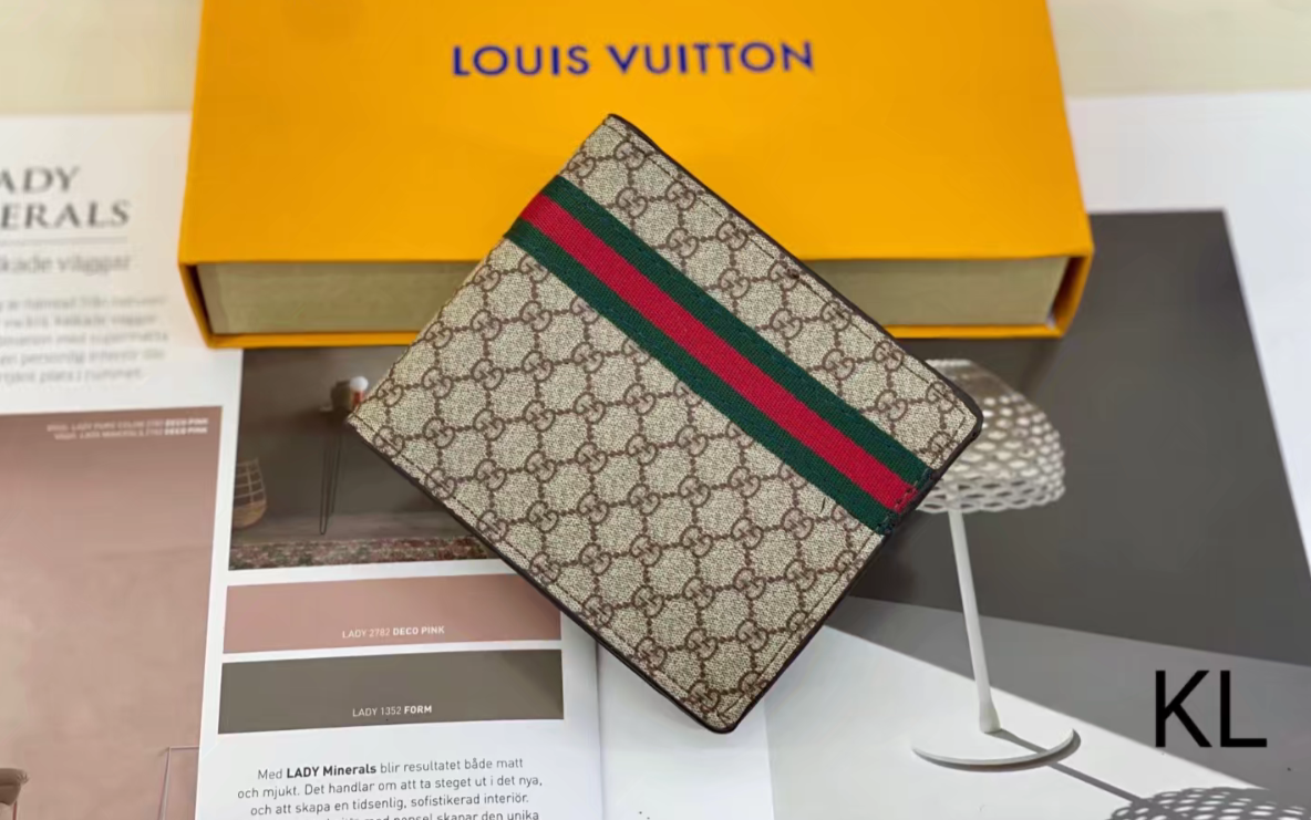 Classic Luxury Leather Slender Wallet