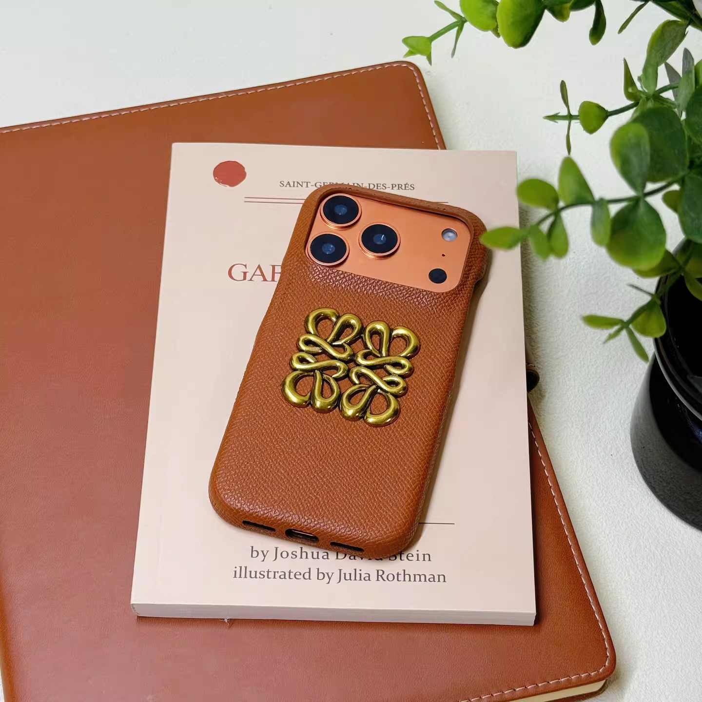 Loewe Leather iPhone Case