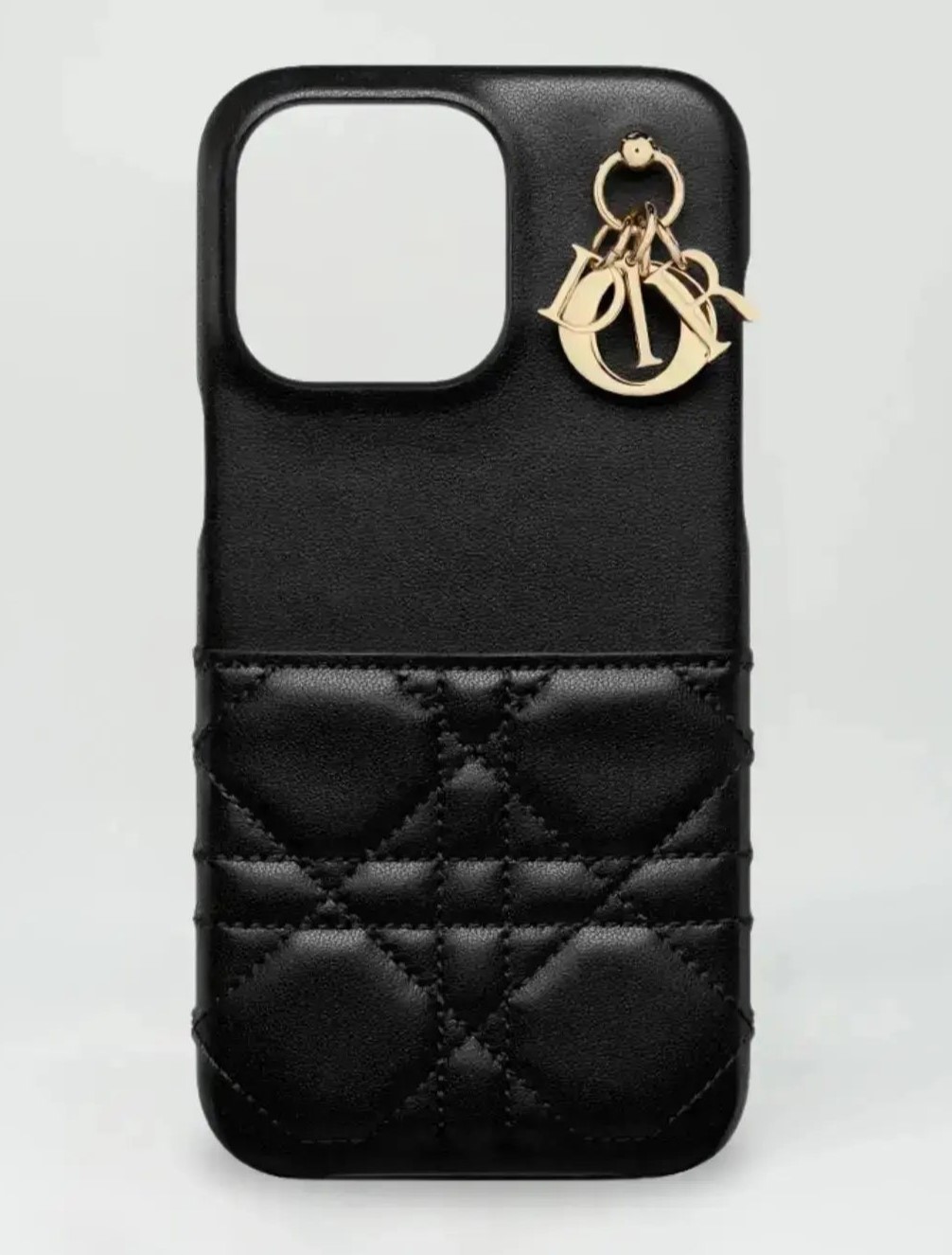 Dior Luxury Leather iPhone Wallet Case
