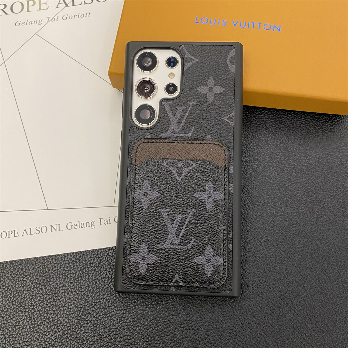Luxury Leather Samsung Wallet Case