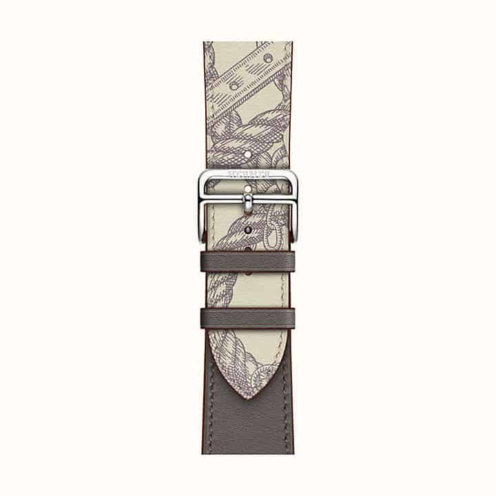Hermès Luxury Leather H Apple Watch Bands