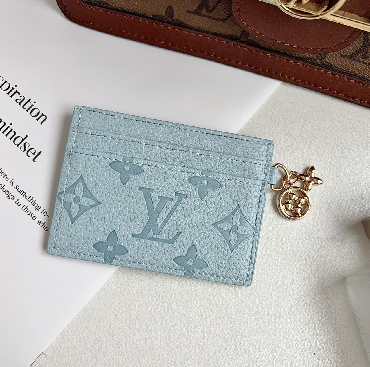 Louis Vuitton Luxury Leather Card Holder