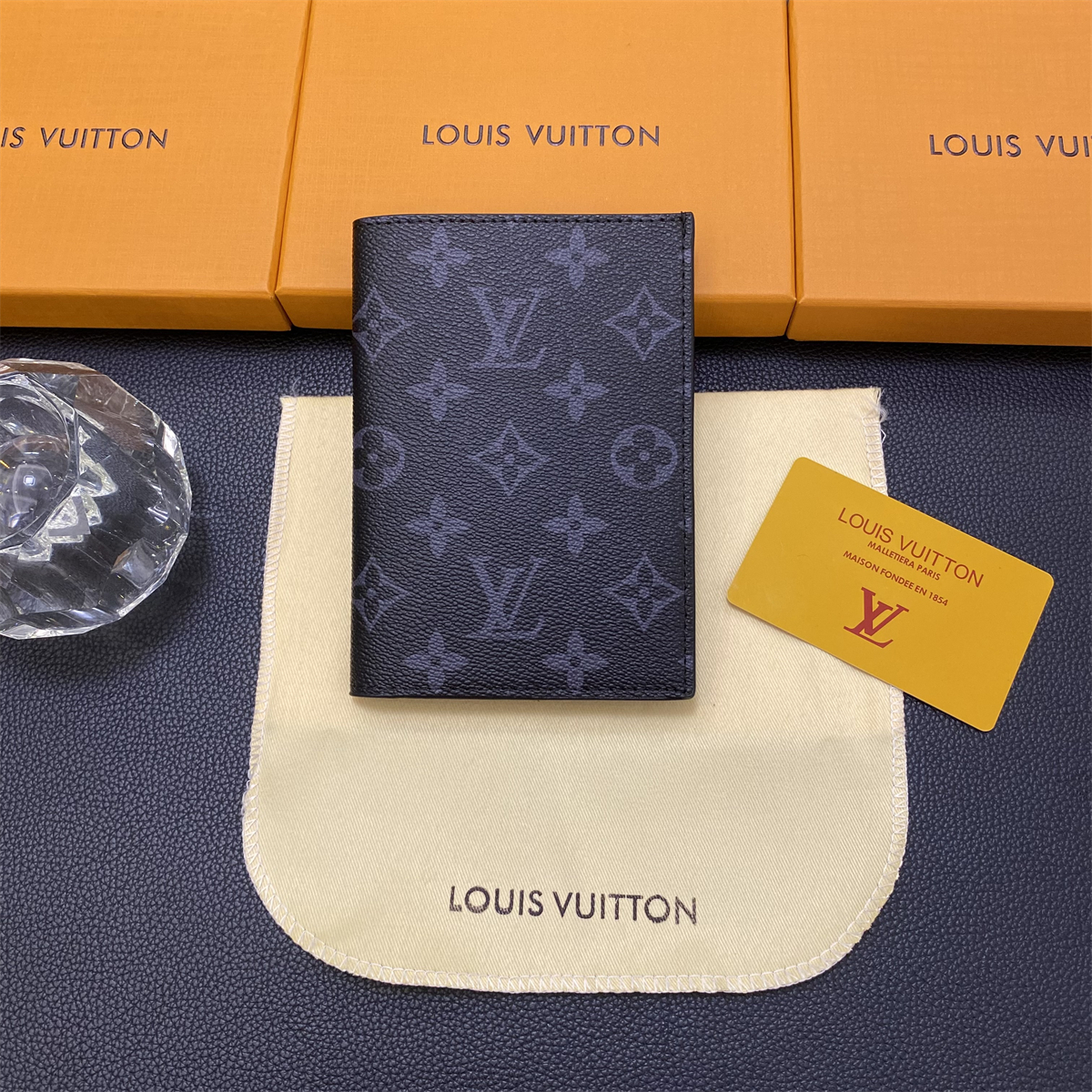 Luxury Leather Passport Holder & Card Holder