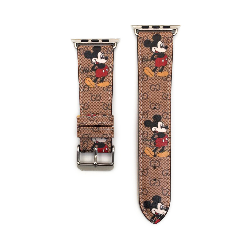 Gucci Luxury Leather Apple Watch Band
