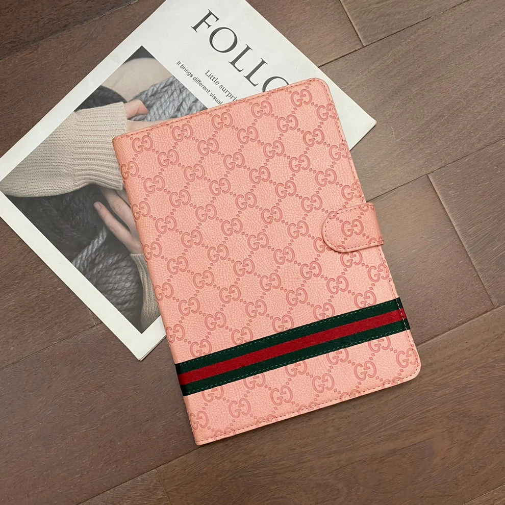 Gucci Classic Luxury Leather iPad Case