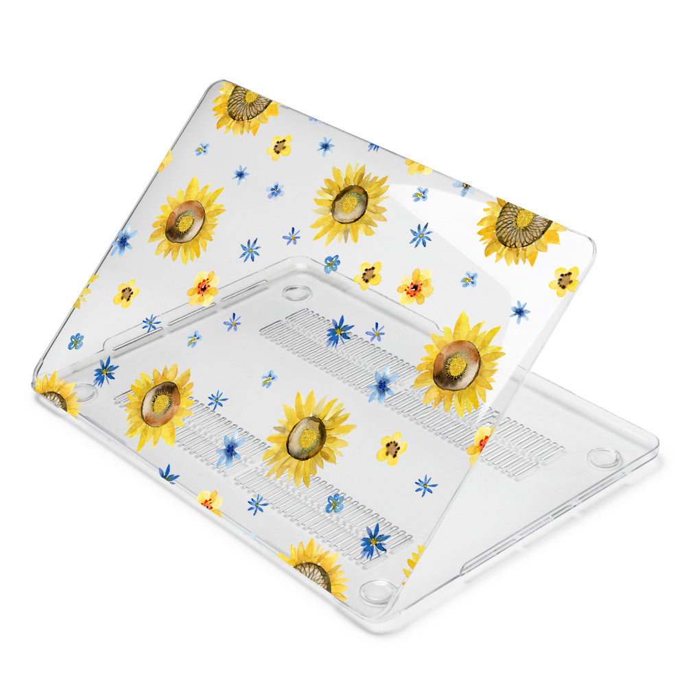 Sunflower Macbook case-BELKCASE