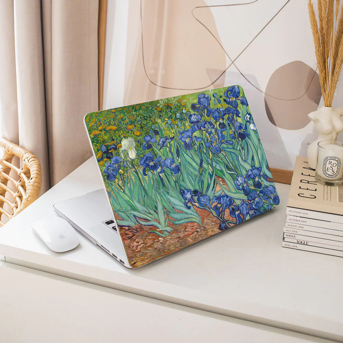 Van Gogh's ''Iris'' Macbook Case-BELKCASE