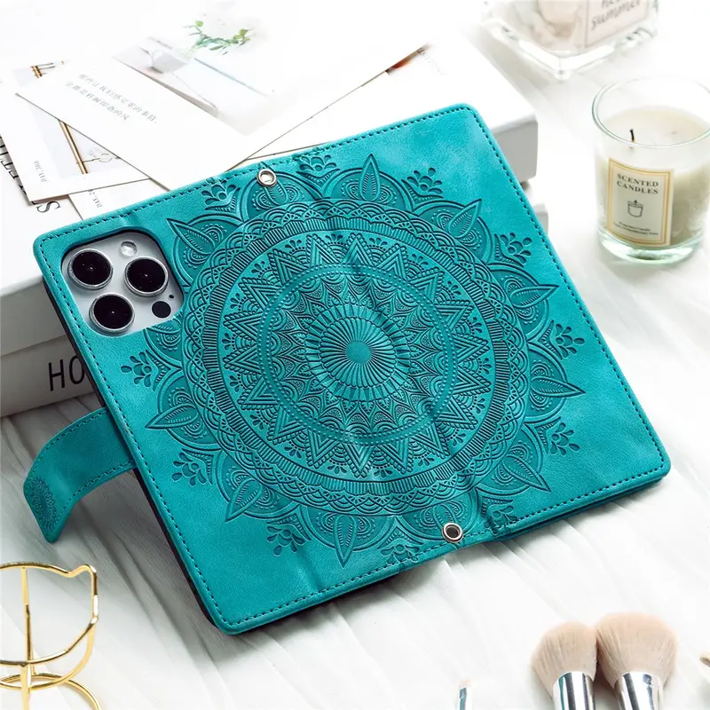 long lanyard flip artificial leather phone case for iphone 13 12 14 11 pro max plus x xs xr 8 7 plus se 2022 2020 zipper wallet card bags cover details 3