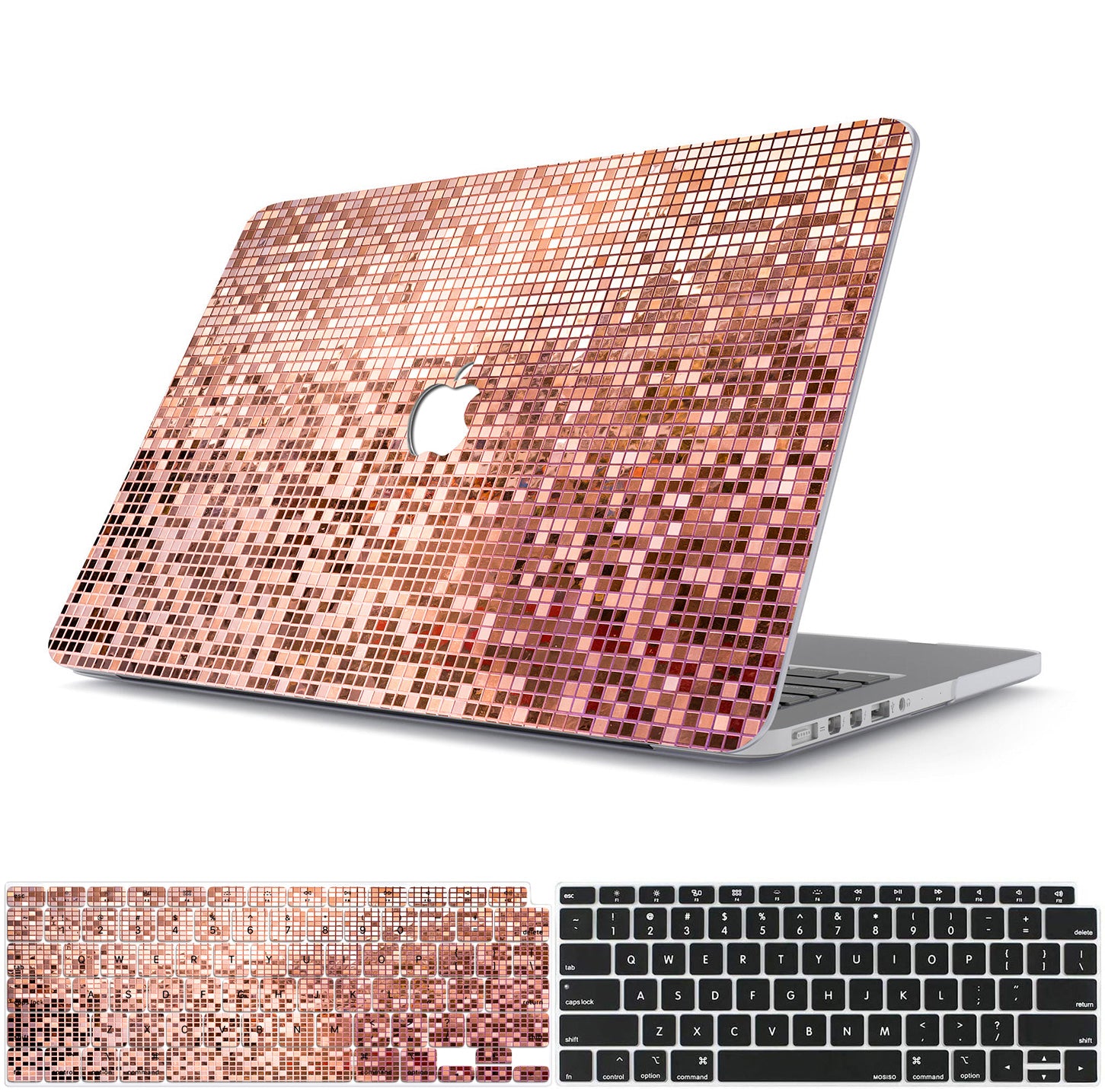 Rose Gold Square Macbook Case-BELKCASE