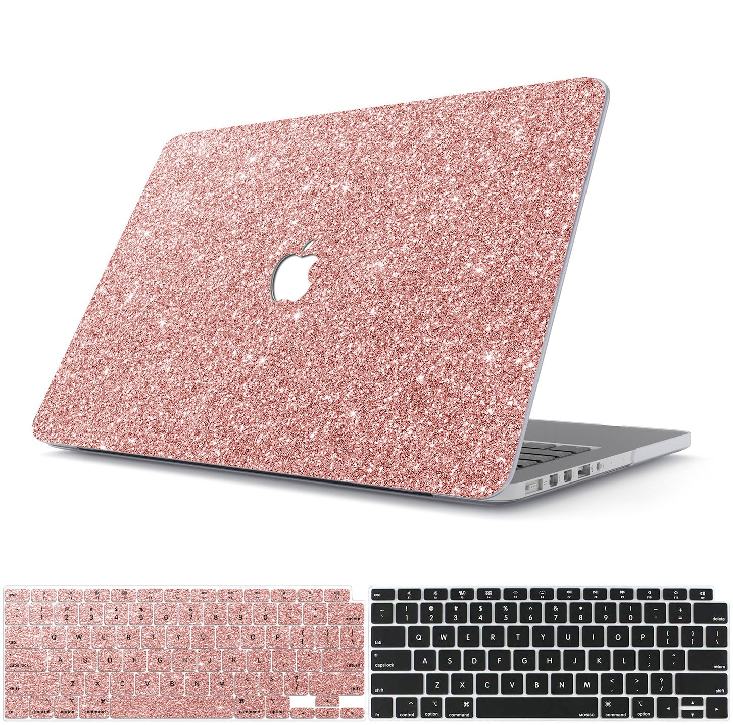 Rose Powder Macbook Case