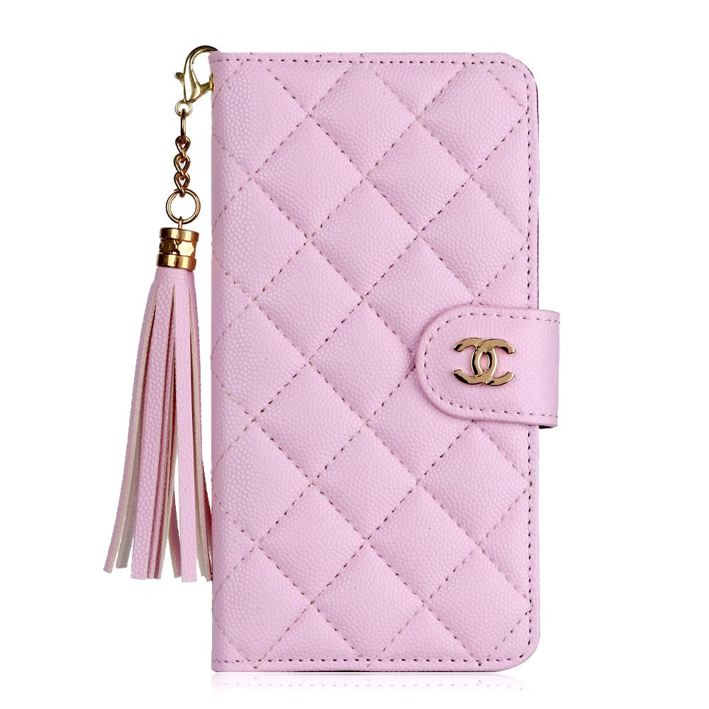 Chanel Leather iPhone Wallet Case
