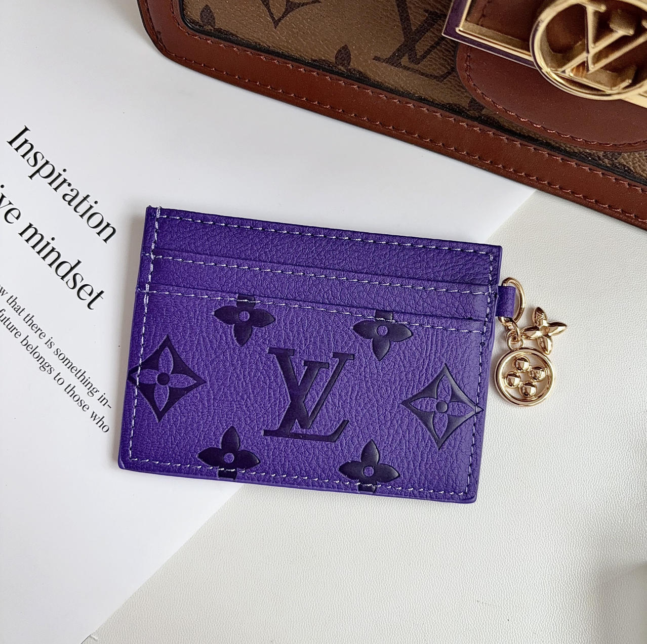 Louis Vuitton Luxury Leather Card Holder