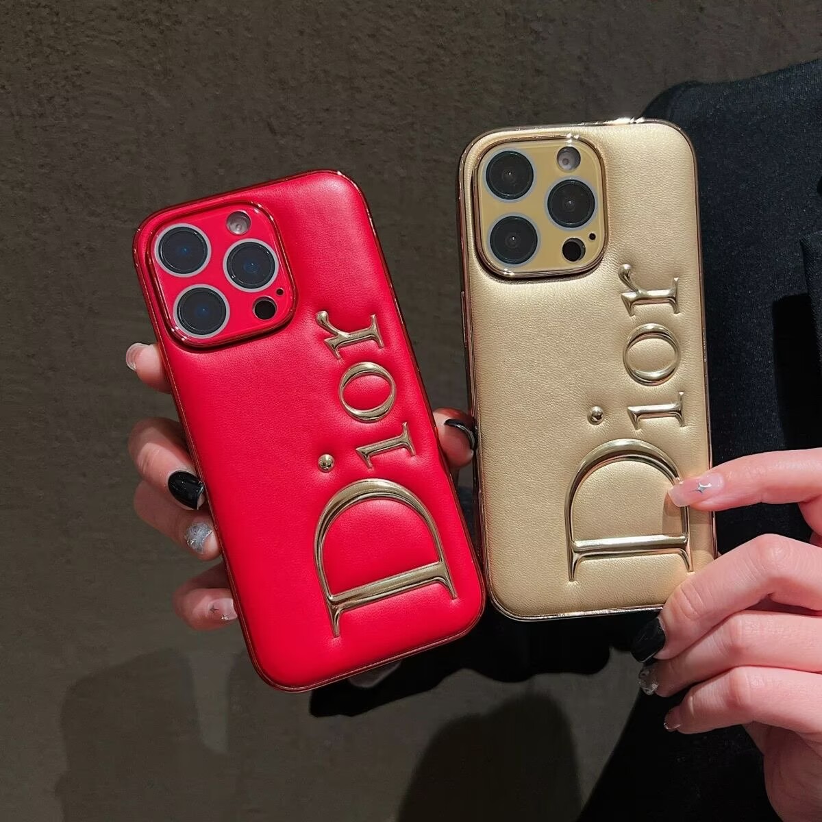 Dior Leather iPhone Case