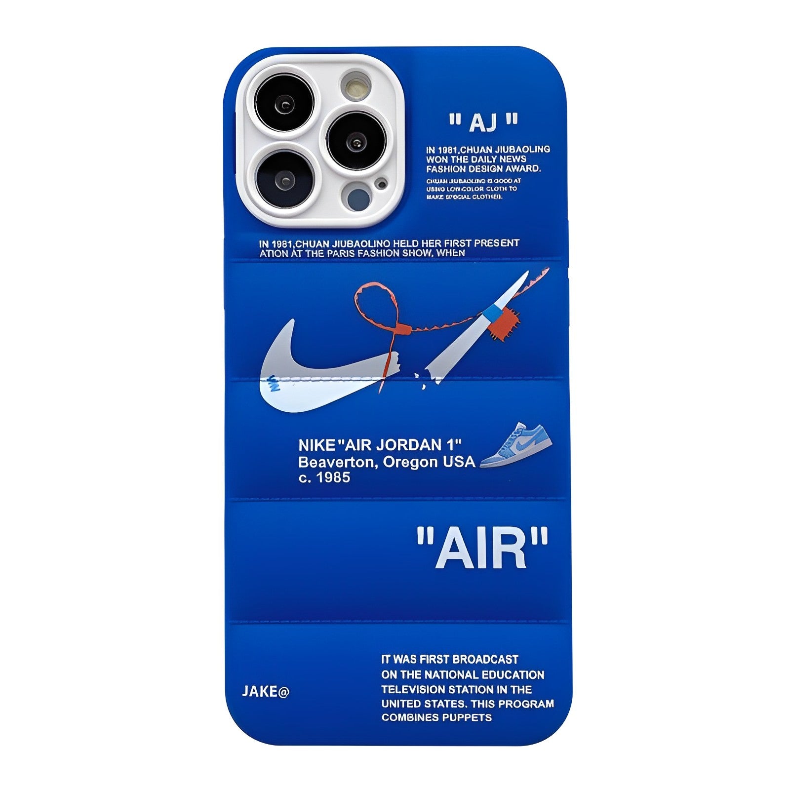 Kaws X N-K Down Jacket iPhone Case