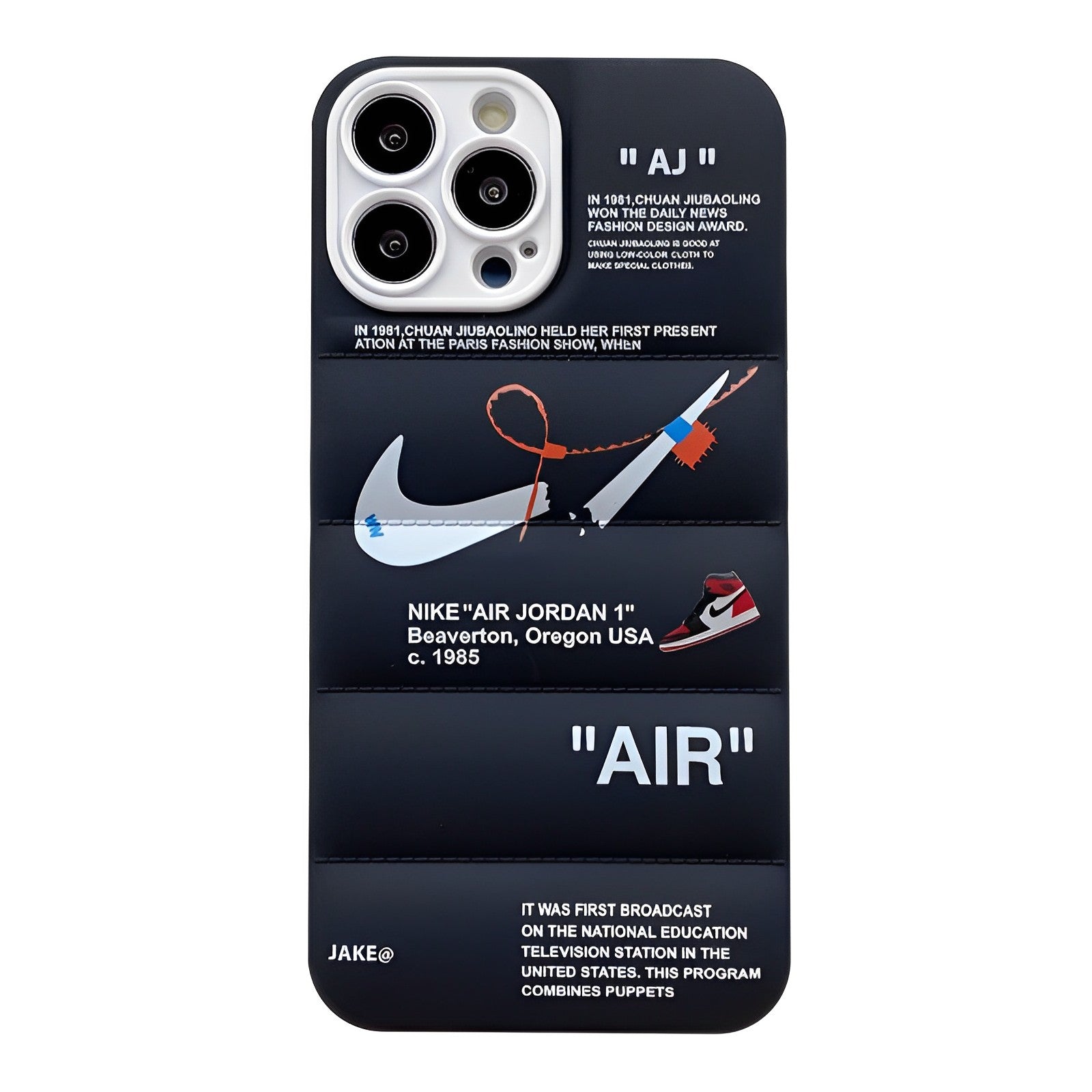Kaws X N-K Down Jacket iPhone Case
