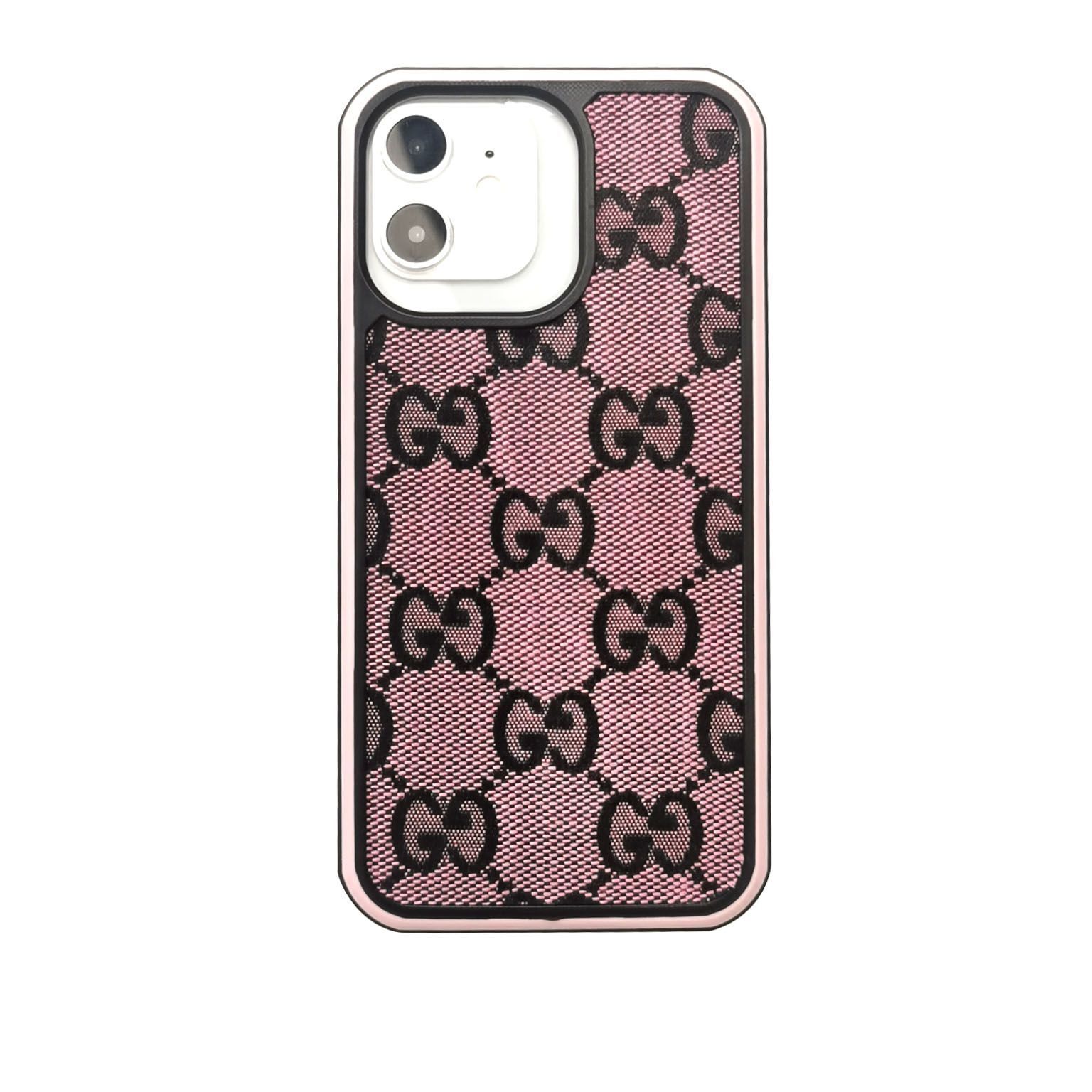 Gucci Luxury Leather iPhone Case