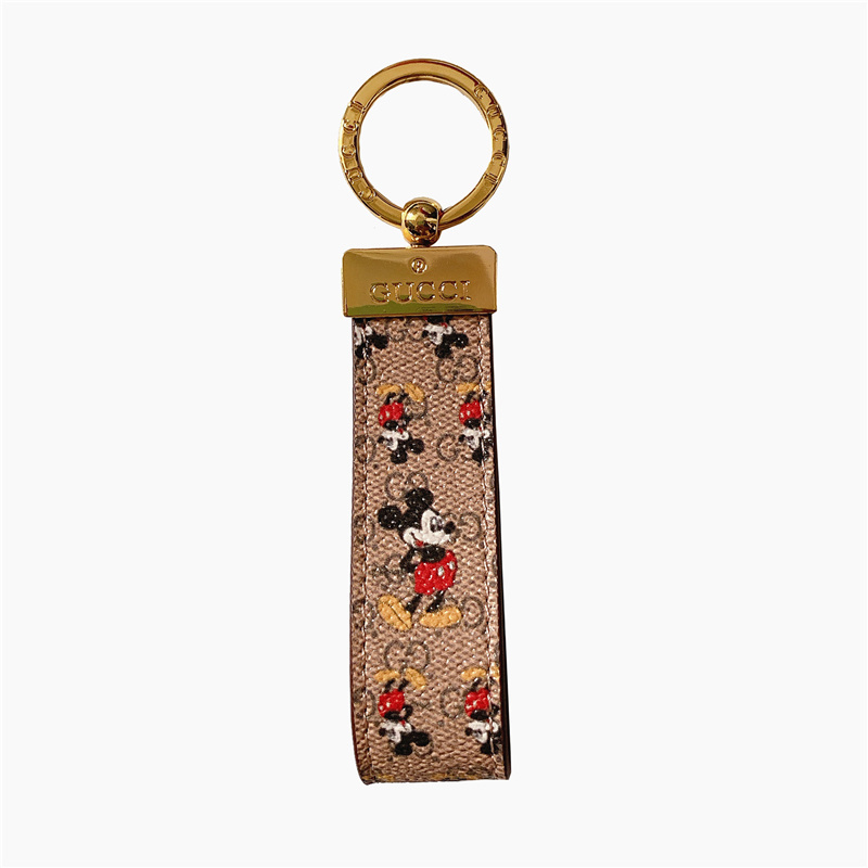 Gucci Luxury Leather Convenient Keychain