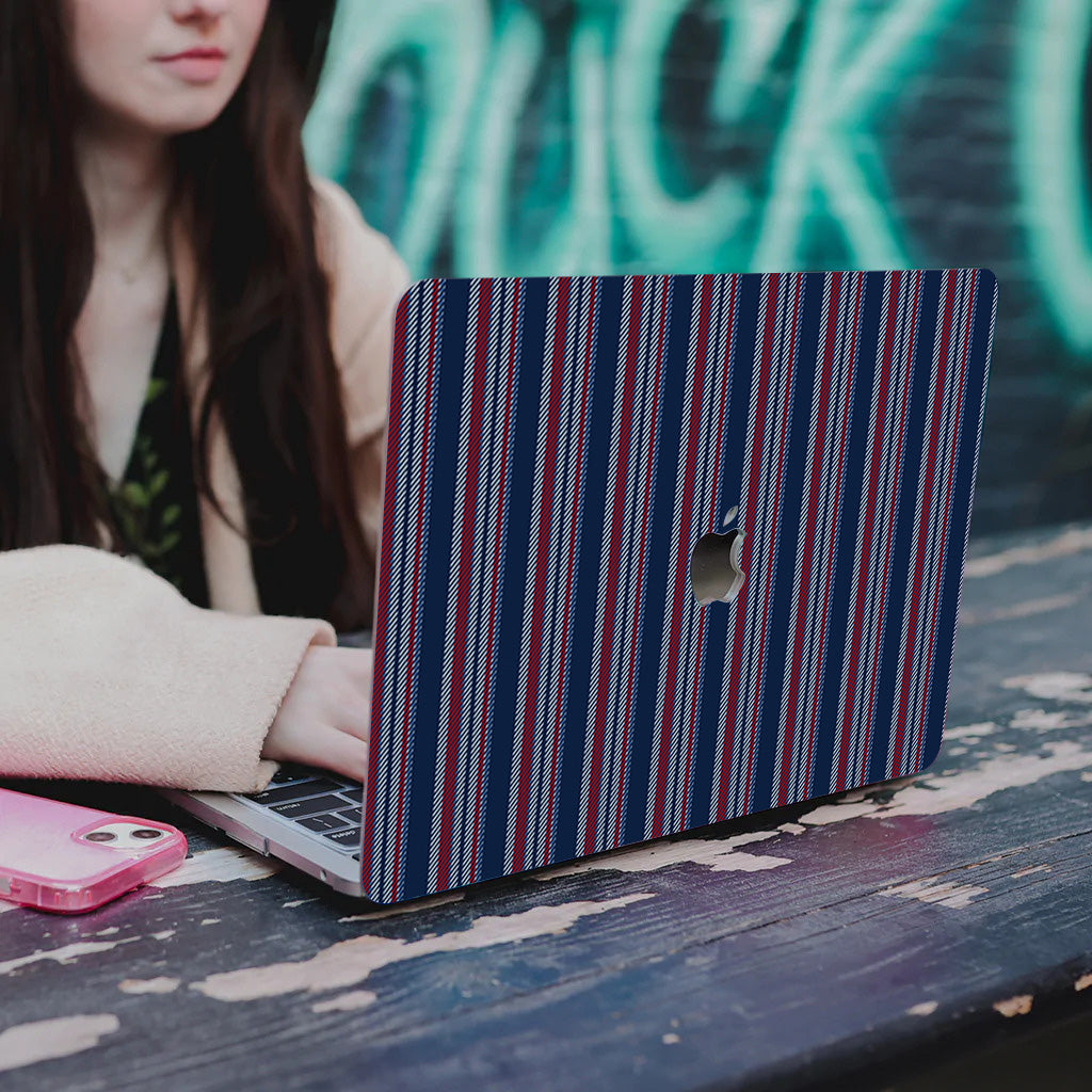 Posey Stripes Macbook Case-BELKCASE