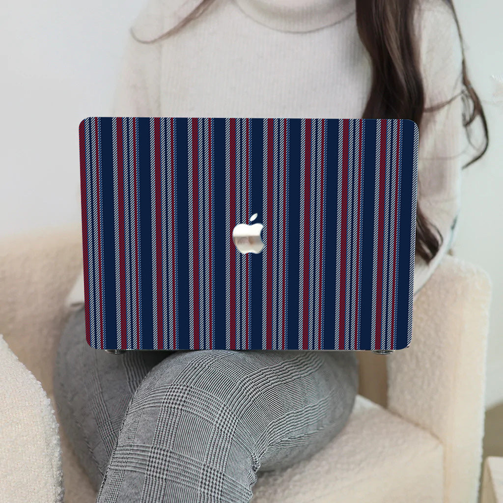 Posey Stripes Macbook Case-BELKCASE