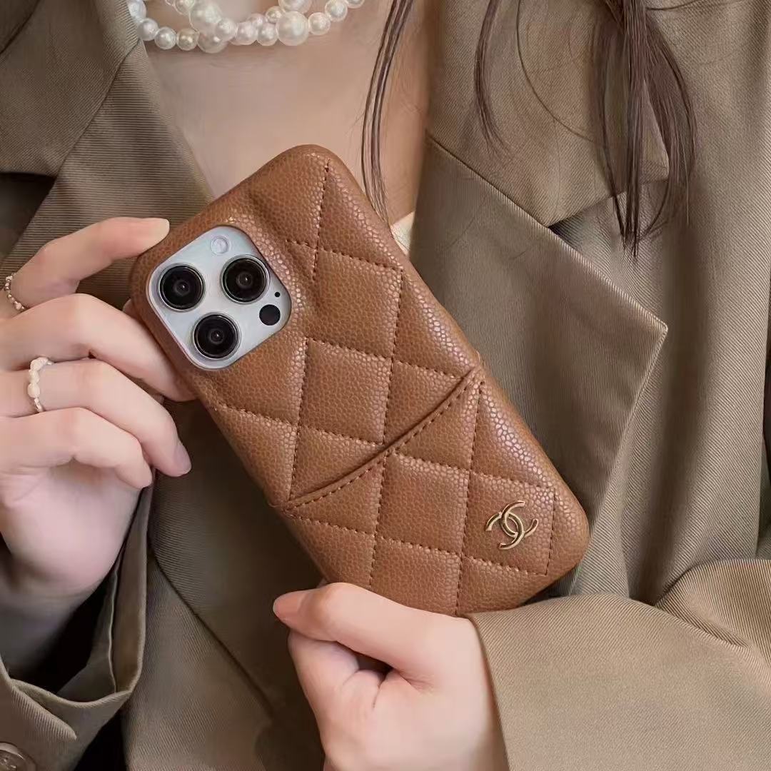 Leather luxury iPhone Wallet Case
