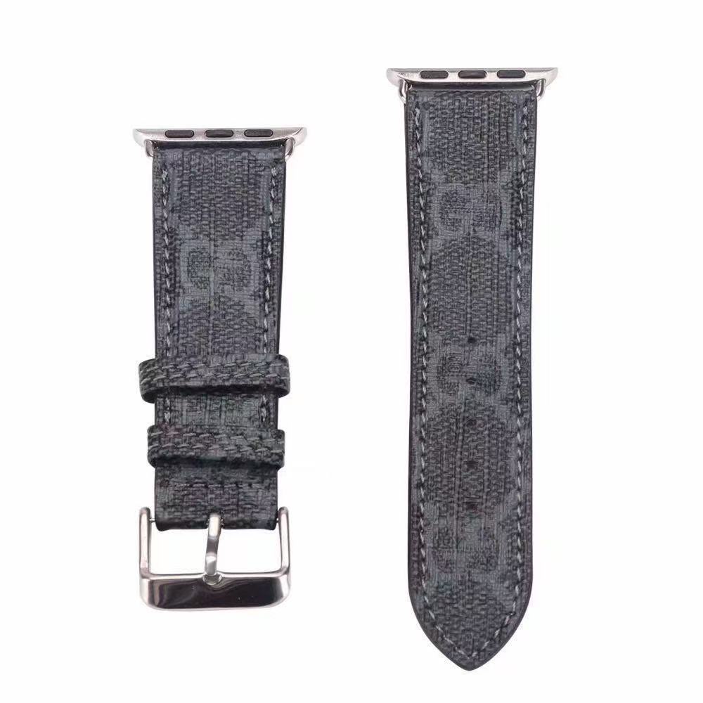 Luxury leather GC Apple Watch Bands