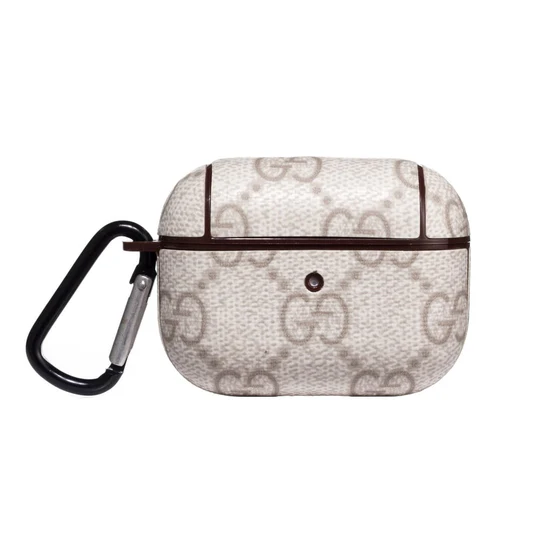 Gucci Luxury Leather Airpods Case