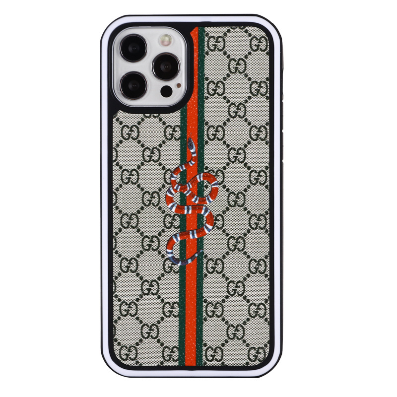 Gucci Leather iPhone Case