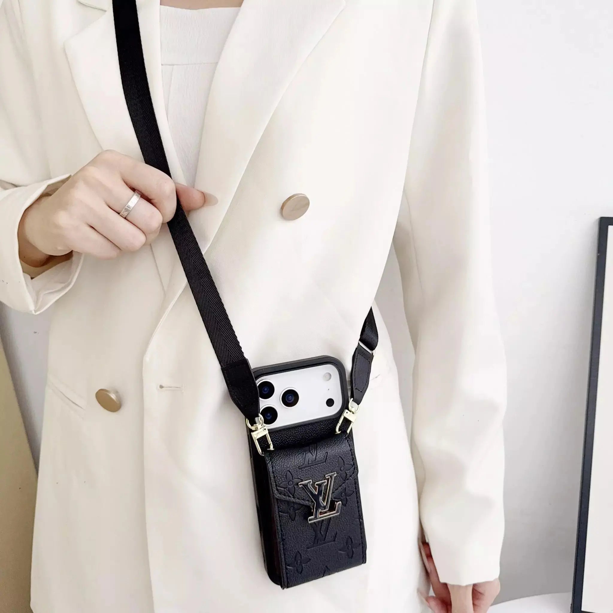 LV Empreinte Black Crossbody Case