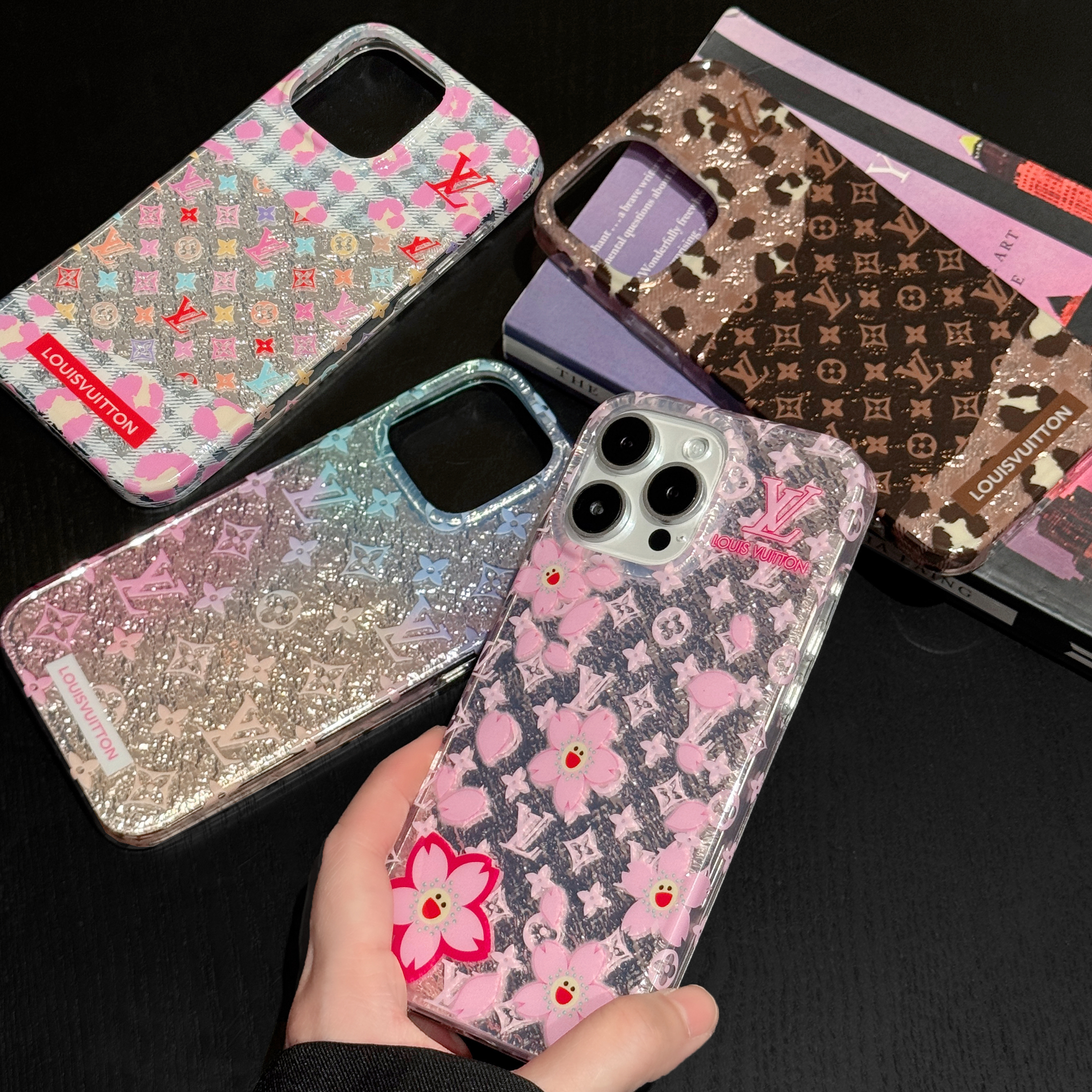Louis Vuitton Vintage  iPhone Case-Youthful Shining Shell