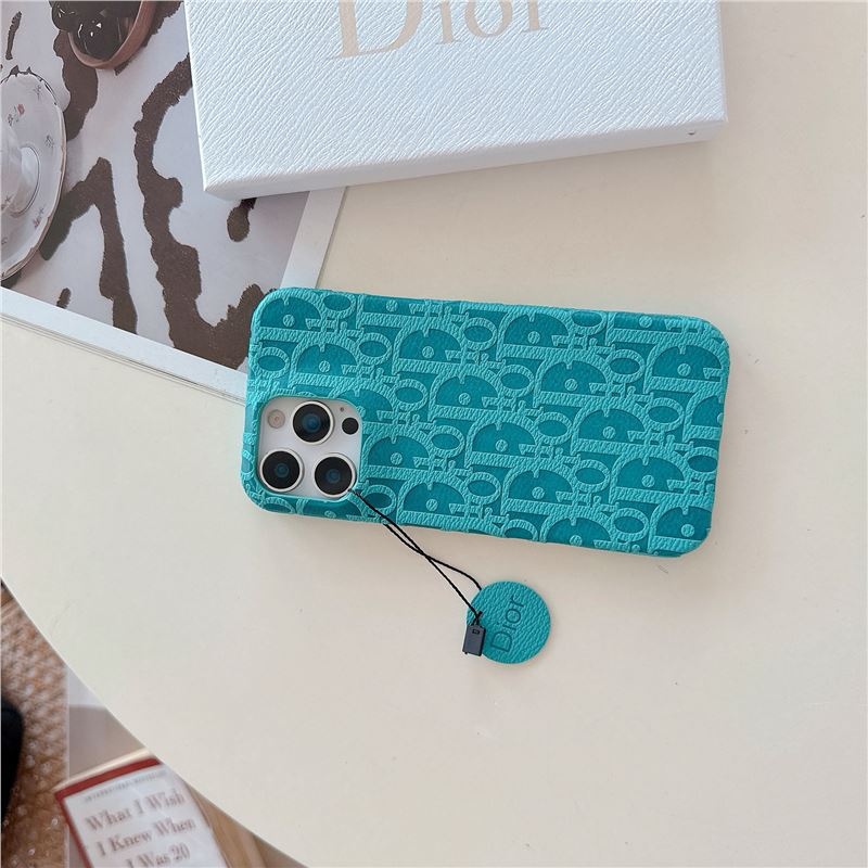 Dior Luxury Leather iPhone Case