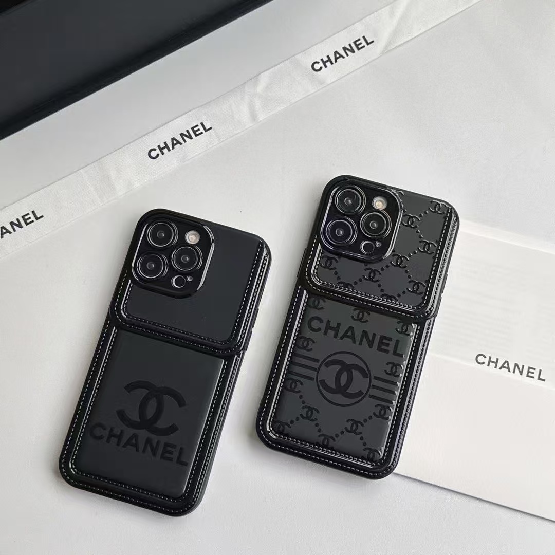Black Luxury Leather iPhone Case