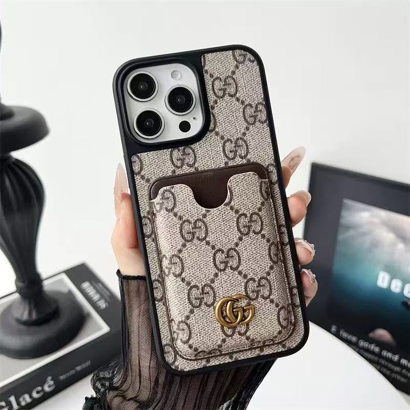 Louis Vuitton iPhone Wallet Case With Card Holder Monogram Vintage Leather