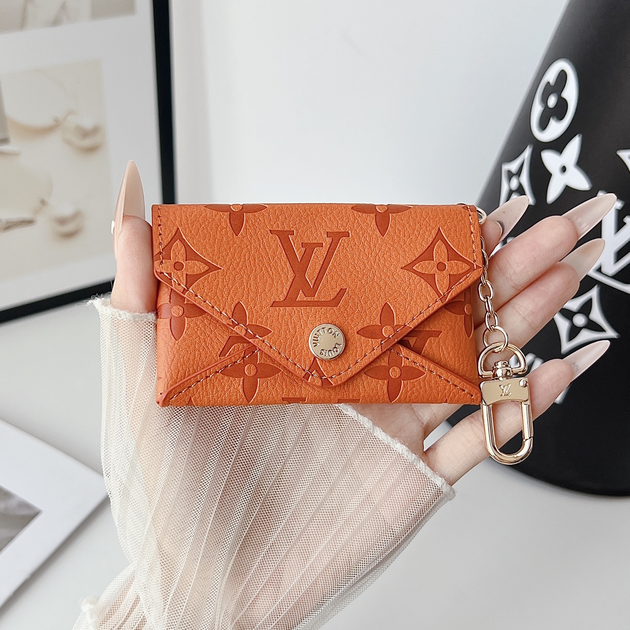 Louis Vuitton Luxury Leather Coin Purse