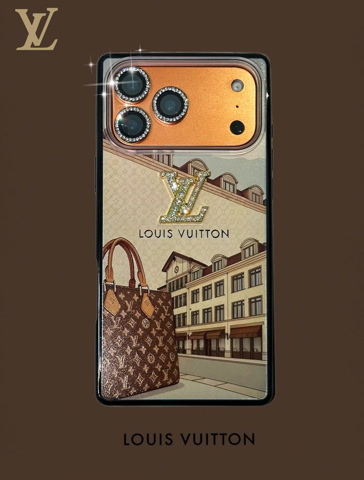 Louis Vuitton Leather iPhone Case Monogram Vintage