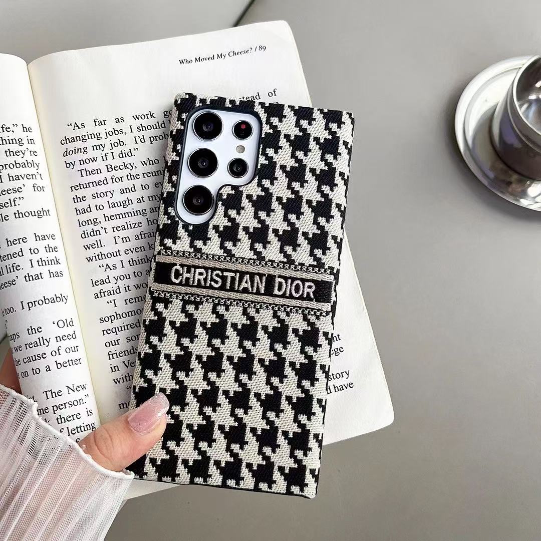 Stylish Canvas CD Samsung Case