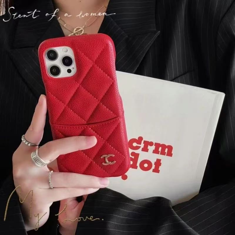 Leather luxury iPhone Wallet Case